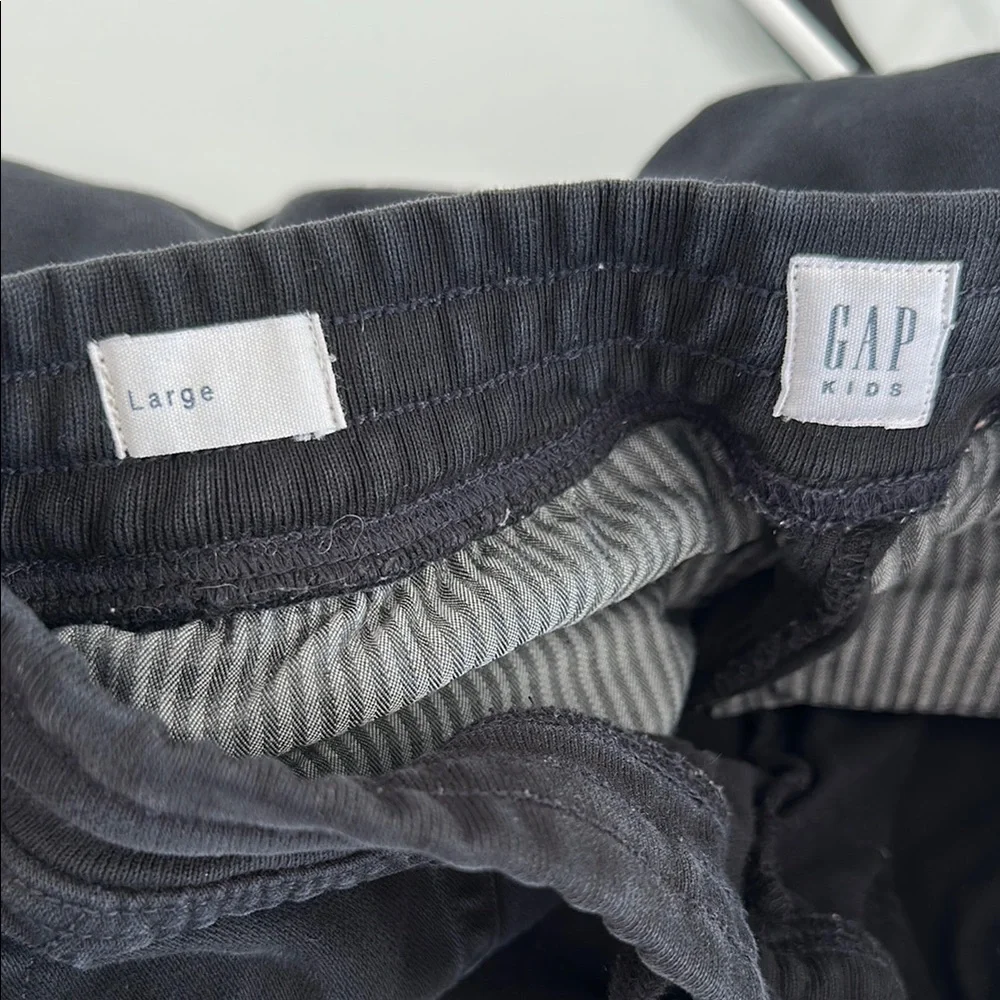 Gap boys Black Jogger cargo Pants L